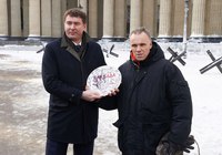 Эдуард Пичугин и Александр Касаткин Фильм "БлокАда"